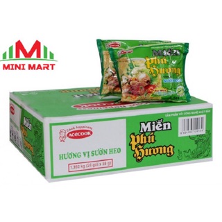 THÙNG MIẾN PHÚ HƯƠNG ĂN LIỀN VỊ SƯỜN HEO 24 gói