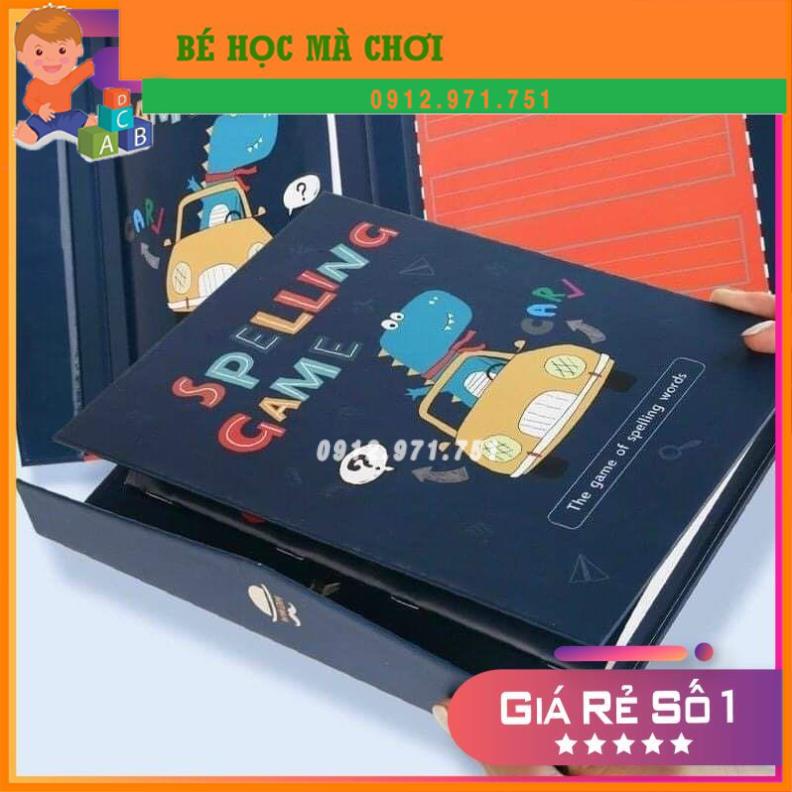 (Xả kho giá sốc) BỘ ĐỒ CHƠI GHÉP CHỮ VÀ SỐ SPELLING GAME CHO BÉ