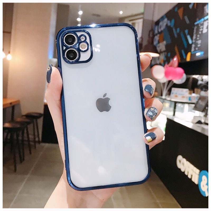 Ốp lưng iphone bảo vệ camera vuông viền cho iphone 12Pro Max/iP12Pro/iP11Pro Max/iP11/Xs Max | BigBuy360 - bigbuy360.vn