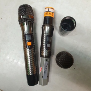 Micro Kim Loại Kim Cương UHF Loa Kéo Cao Cấp Mẫu Mới
