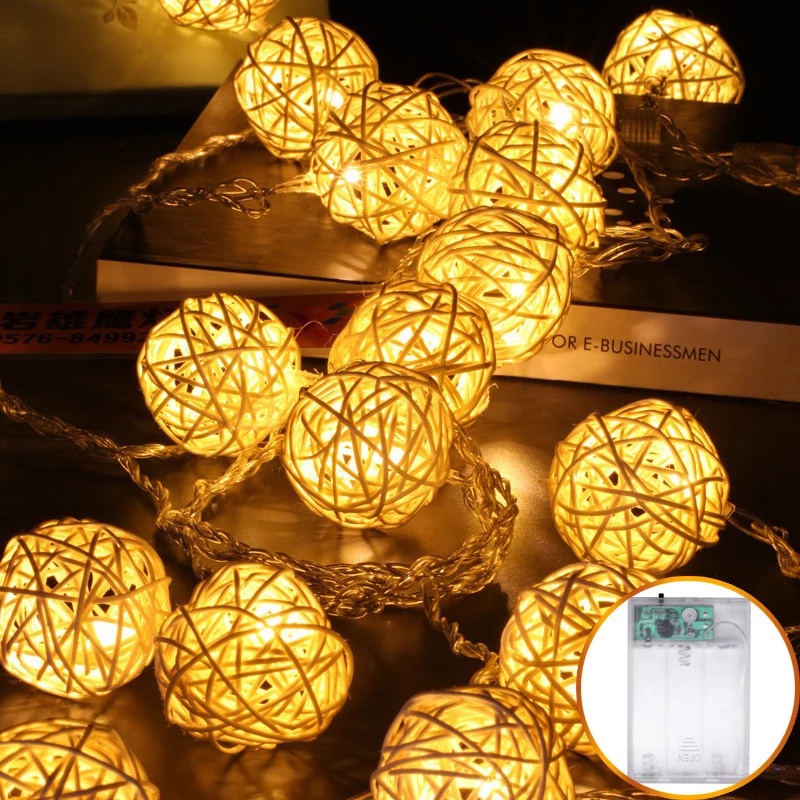 Dây đèn led 20 bóng trang trí tiệc giáng sinh
