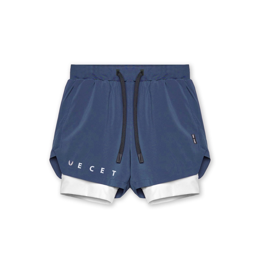 [GYMen]  Quần short thể thao nam, quần short túi, hai lớp thoáng khí nhanh khô, phong cách Âu Mỹ, quần chạy bộ thể thao, quần bóng rổ giải trí, phù hợp cho các hoạt động ngoài trời