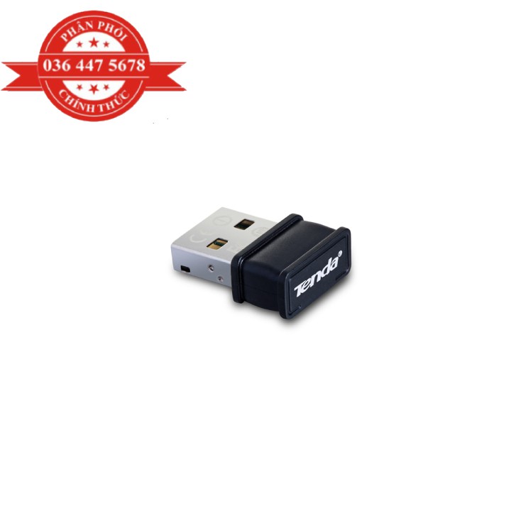 BH 3 năm) Bộ thu sóng wifi USB mini Tenda 311MI/150Mbps