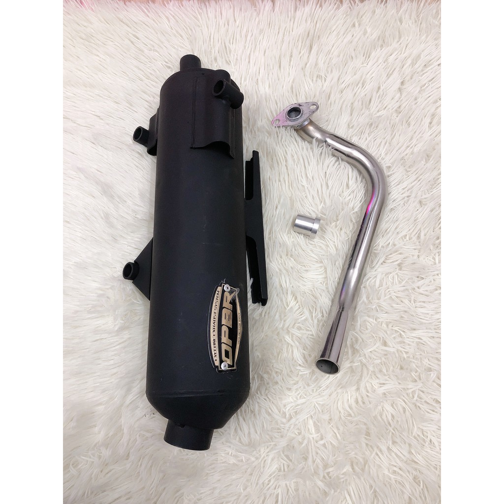 Pô tăng OPBR / kèm cổ / tặng tiêu giảm thanh / dành các loại xe tay ga