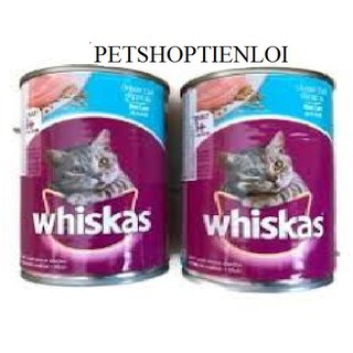 Pate mèo whiskas 400g ( 1 thùng 24 lon )
