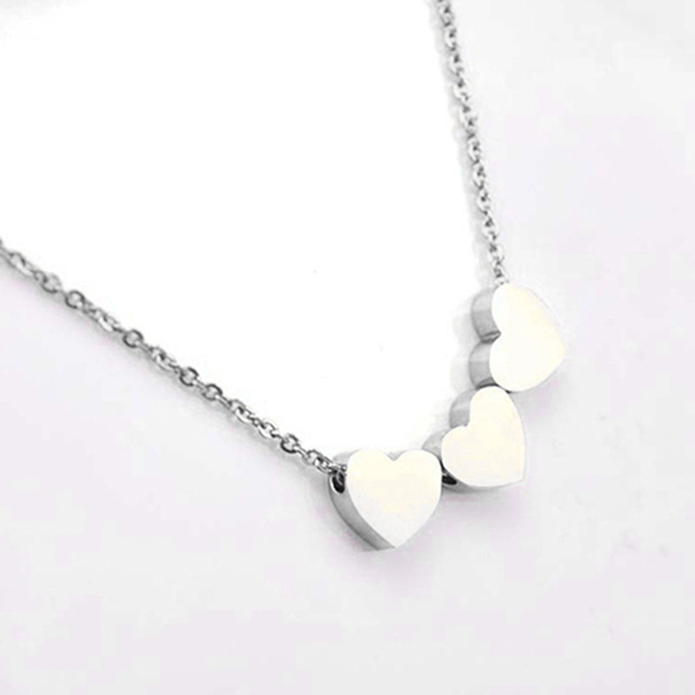 Dây chuyền hợp kim hình tim xinh xắn