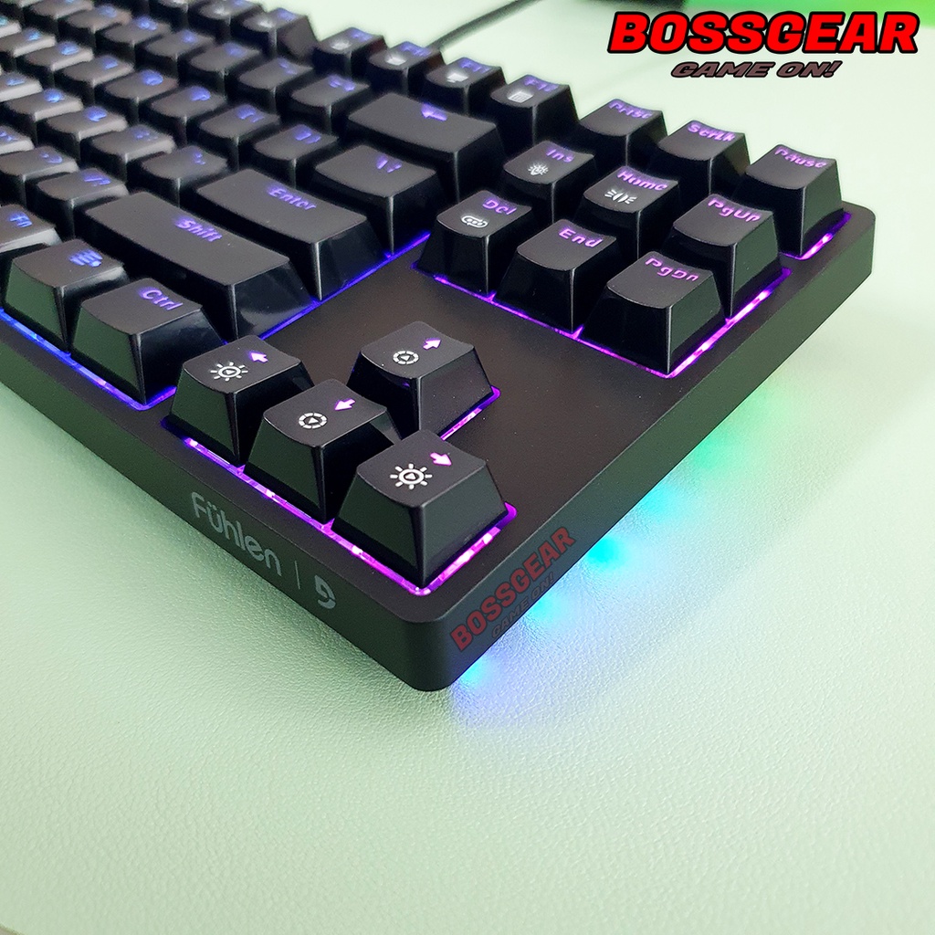 Bàn Phím Cơ Fuhlen D87S Huano Switch LED RGB Chính HÃng
