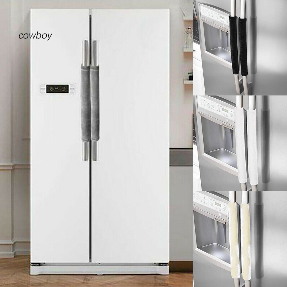 Set 2 vỏ bọc tay cầm tủ lạnh/lò vi sóng bảo vệ tiện lợi chất lượng cao