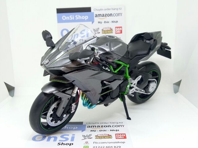 KAWASAKI NINJA H2 ĐỘ 1/12 XE MÔ HÌNH AUTOMAXX JOYCITY