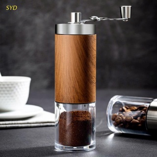 Máy xay cà phê bằng tay chất liệu thép không gỉ tiện dụng cho nhà bếp/văn phòng