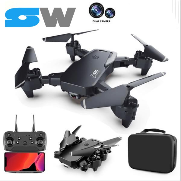 Flycam S60 Drone Camera 4K FPV HD Góc Quay Rộng Tích Hợp Chức Năng Giữ Cao Chụp Ảnh Quay Phim Bằng Cử Chỉ