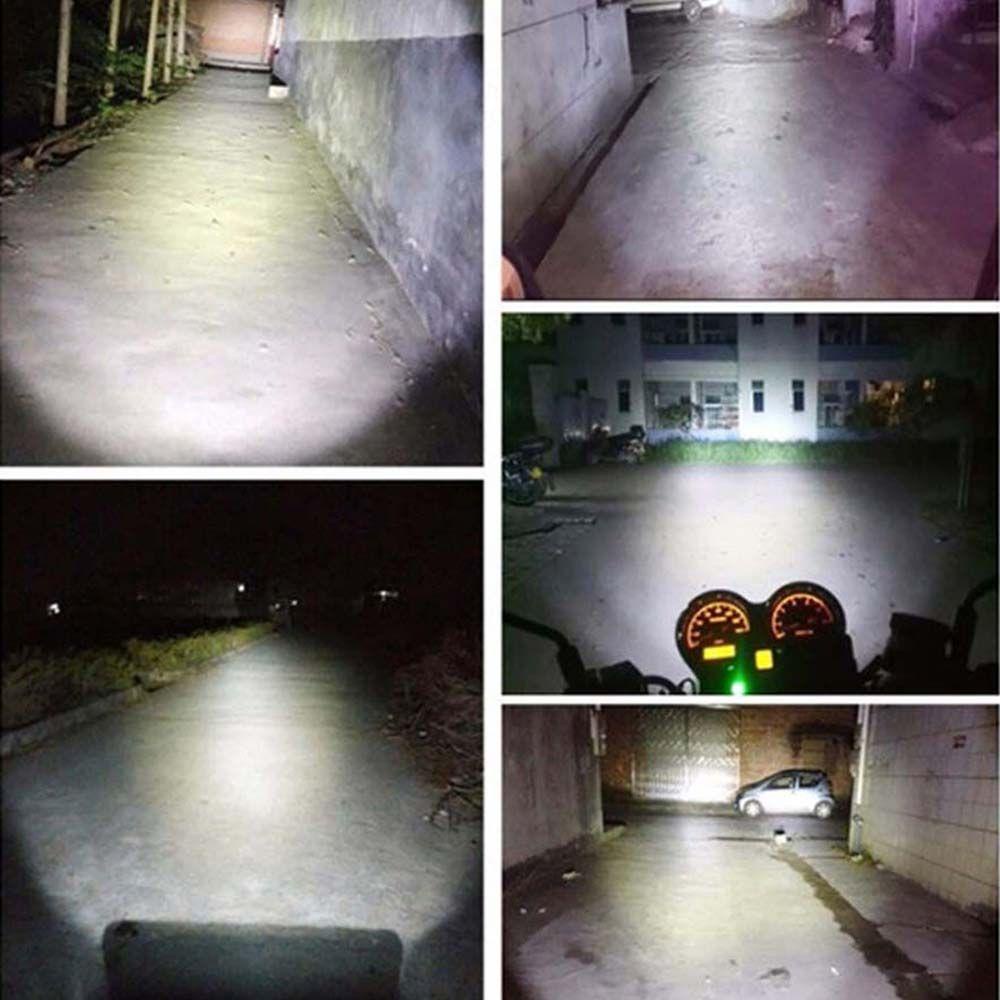 Đèn Pha Xe Máy NORMAN 2000LM 12V BA20D COB Chất Lượng Cao