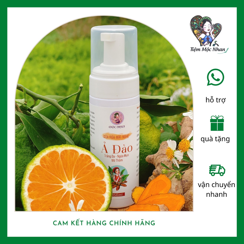 Sửa rửa mặt nghệ Ả Đào - Mộc Nhan Natural