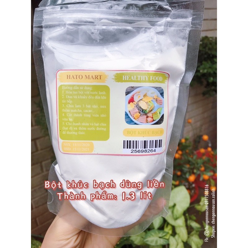 Bột khúc bạch gói hoà tan 1 Lít (t.phẩm 1.3kg ~17 bát)