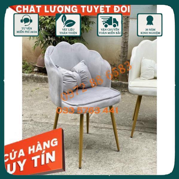 GIÁ GỐC - Ghế hoa sen trang điểm bàn phấn kiểu dáng công chúa