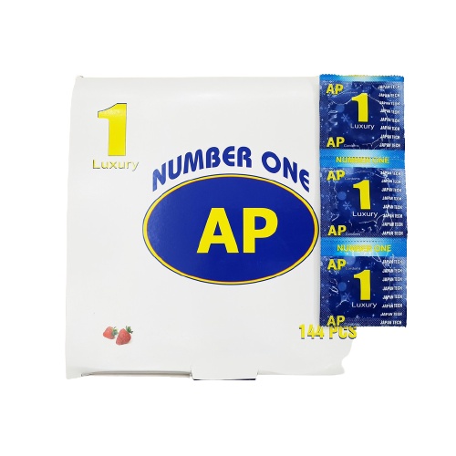 Hộp 144 Bao cao su Condom AP hương dâu