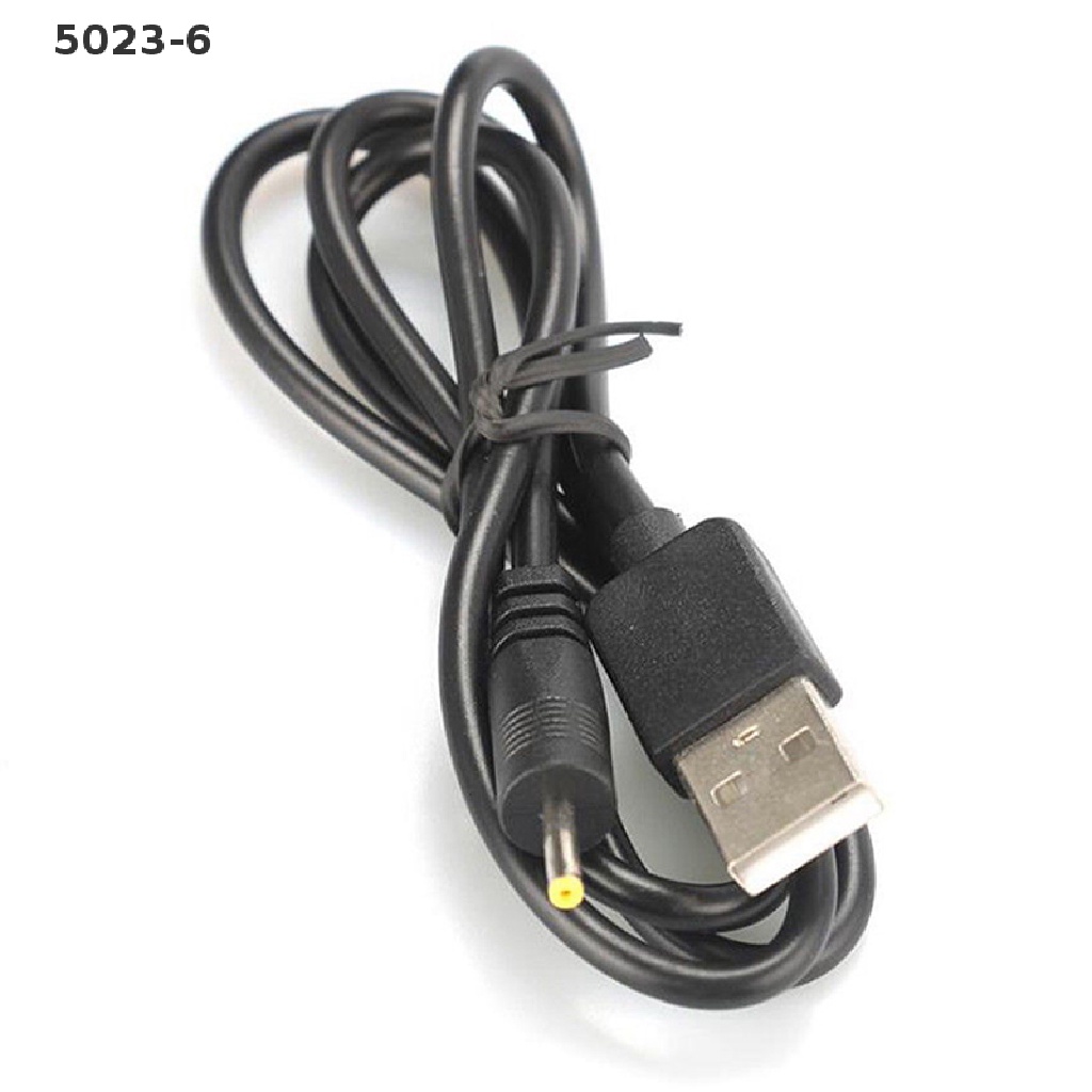 Dây cáp kết nối 5023-6 USB sang 2.5 3.5 4.0 5.5mm 5V DC màu đen chuyên dụng
