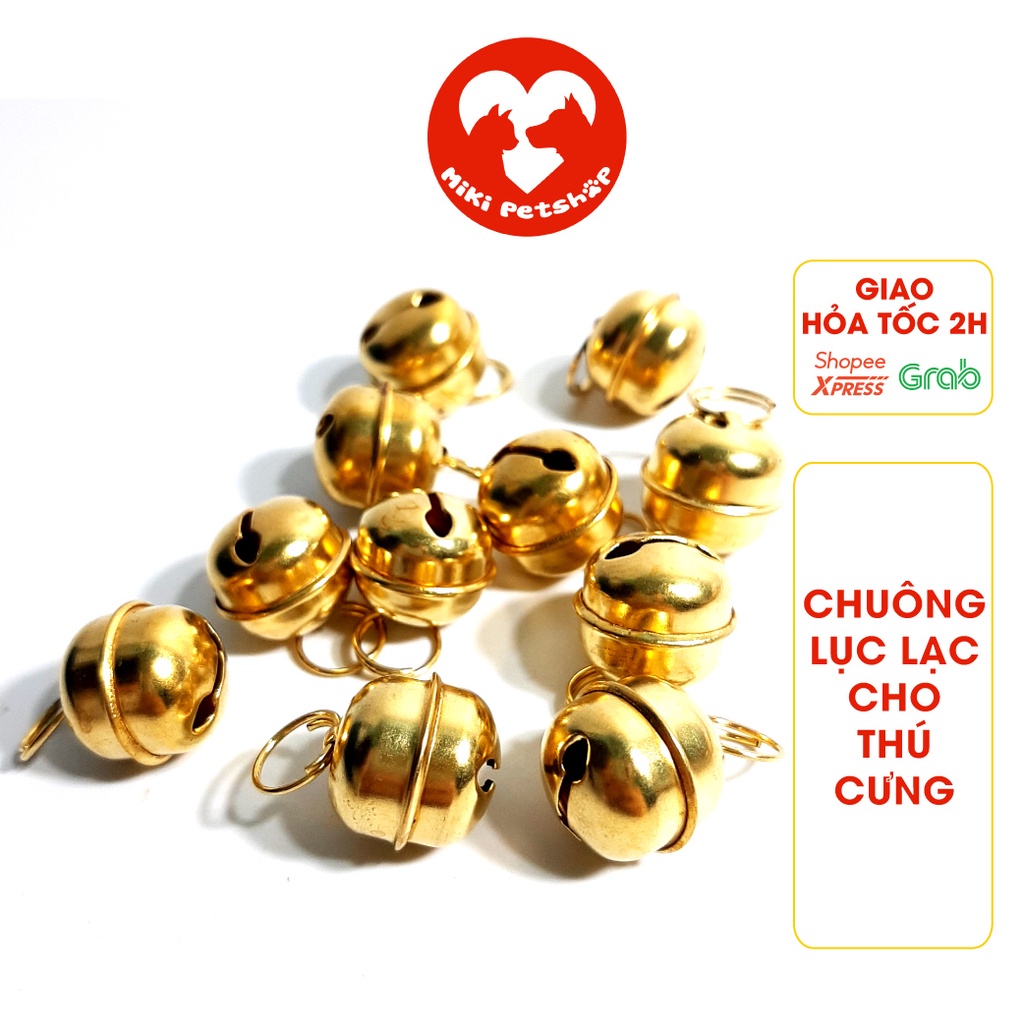 Chuông Lục Lạc Trang Trí Đeo Cổ Dành Cho Thú Cưng - Miki Petshop