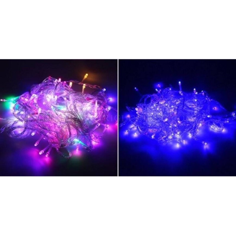 Dây đèn led chớp trang trí cắm điện dài 5 mét, 7mét hàng tốt nhiều kiểu chớp