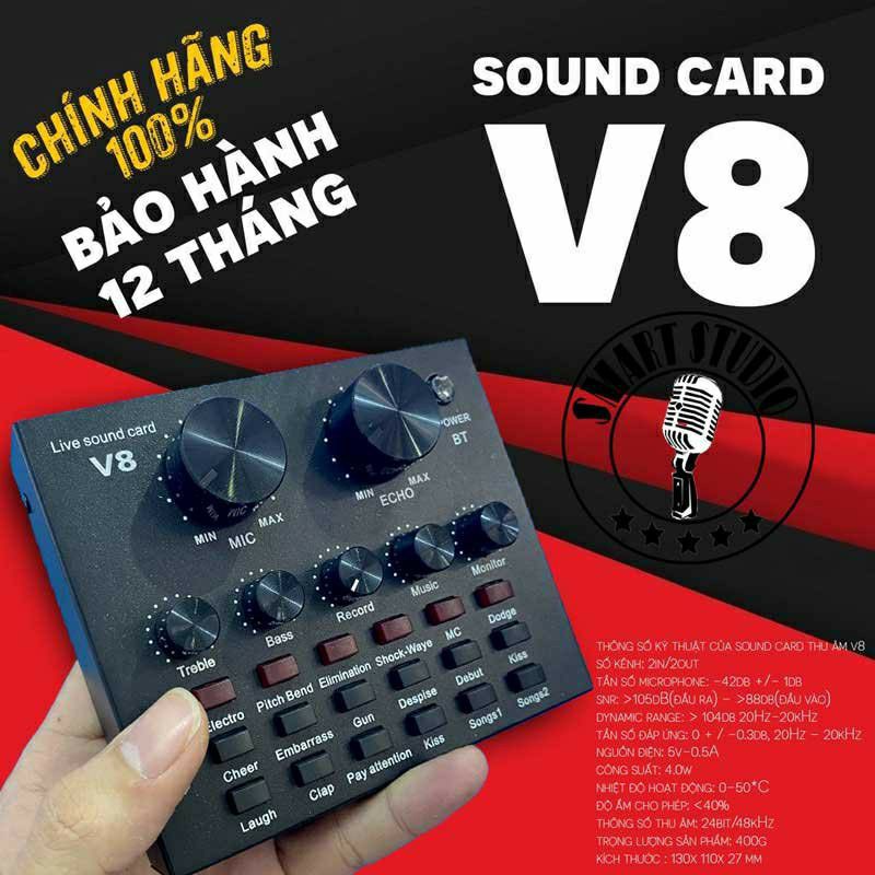 Sound card V8 ( bản tiếng Anh có Autotune )