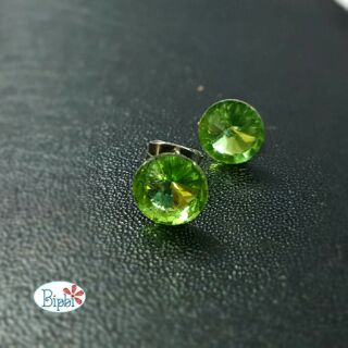 Bông tai pha lê Swarovski size 8mm