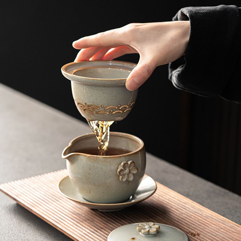 Tea-set tea-set sáng tạo đi du lịch tea-style nhật bản thu thập các gói quà tặng lễ hội