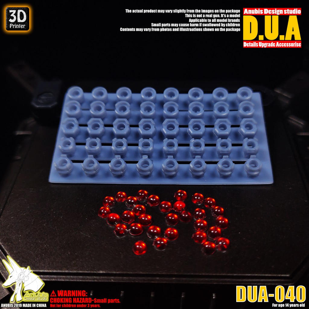 Phụ kiện mod ANUBIS - Chi tiết nhựa mô hình in 3D DUA040