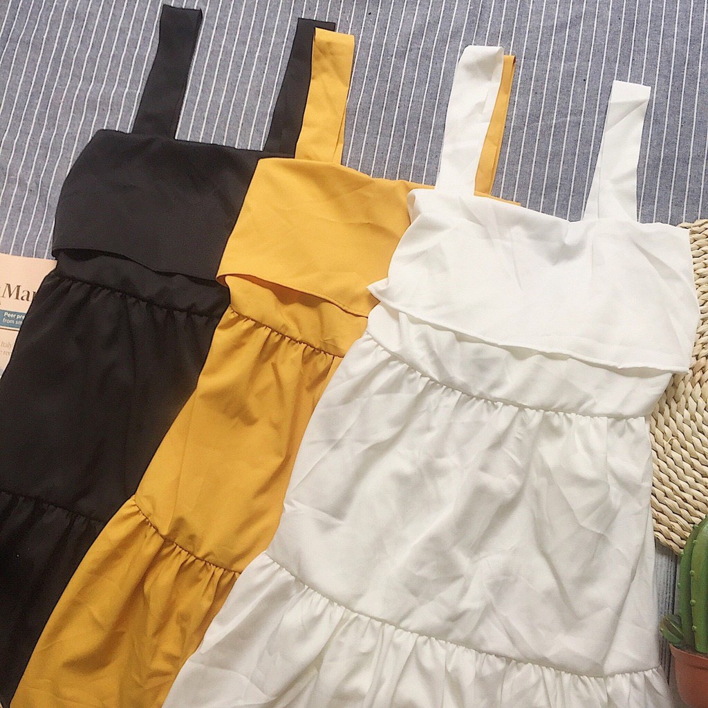 ĐẦM HAI DÂY NƠ LƯNG GIÁ SIÊU MỀM CHO CHỊ EM VI VU NGÀY HÈ KÈM ẢNH THẬT | BigBuy360 - bigbuy360.vn