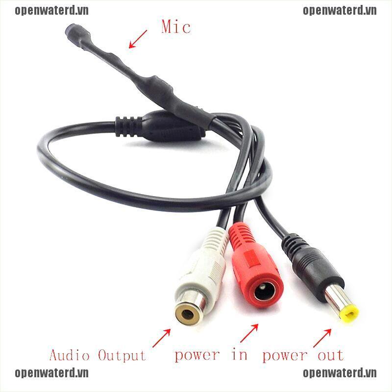 Dây cáp micro âm thanh cho Camera Giấu Kín Dc 15v Dvr