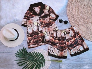 Pizama chất satin