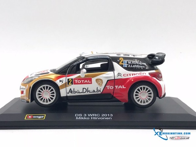 Xe Mô Hình Citroen C-ELYSÉE WTCC 2014 #2 Bburago 1:32 (Đỏ)