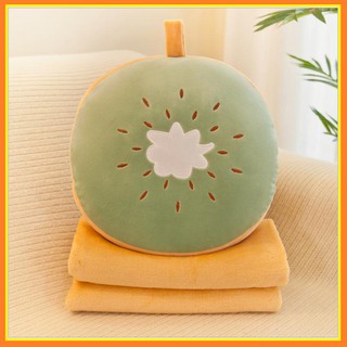Chăn gối văn phòng 3 trong 1 có ủ tay hình hoa quả CVP14