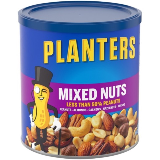 🌰🌰Hạt hỗn hợp PLANTER MIXED NUTS 184g