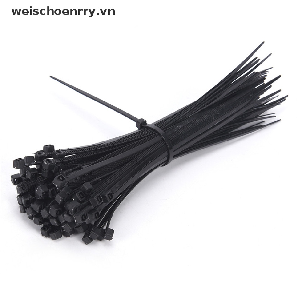Set 100 Dây Rút nylon Buộc Dây Cáp Tiện Dụng