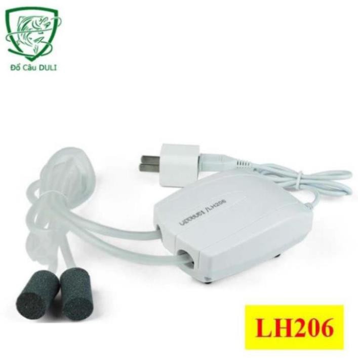 Máy sục oxy hồ cá , sục khí bể cá USB chuyên dụng LH loại ổ đơn , ổ kép cao cấp LK-9