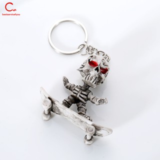 Móc khóa hình đầu lâu cá tính