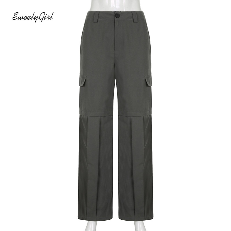 Quần Dài Thể Thao Lưng Cao Ống Đứng Màu Trơn Thời Trang Cho Nữ