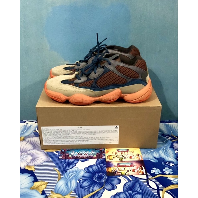 'Giày Cổ Thấp' adidas Yeezy 500 'Enflame'