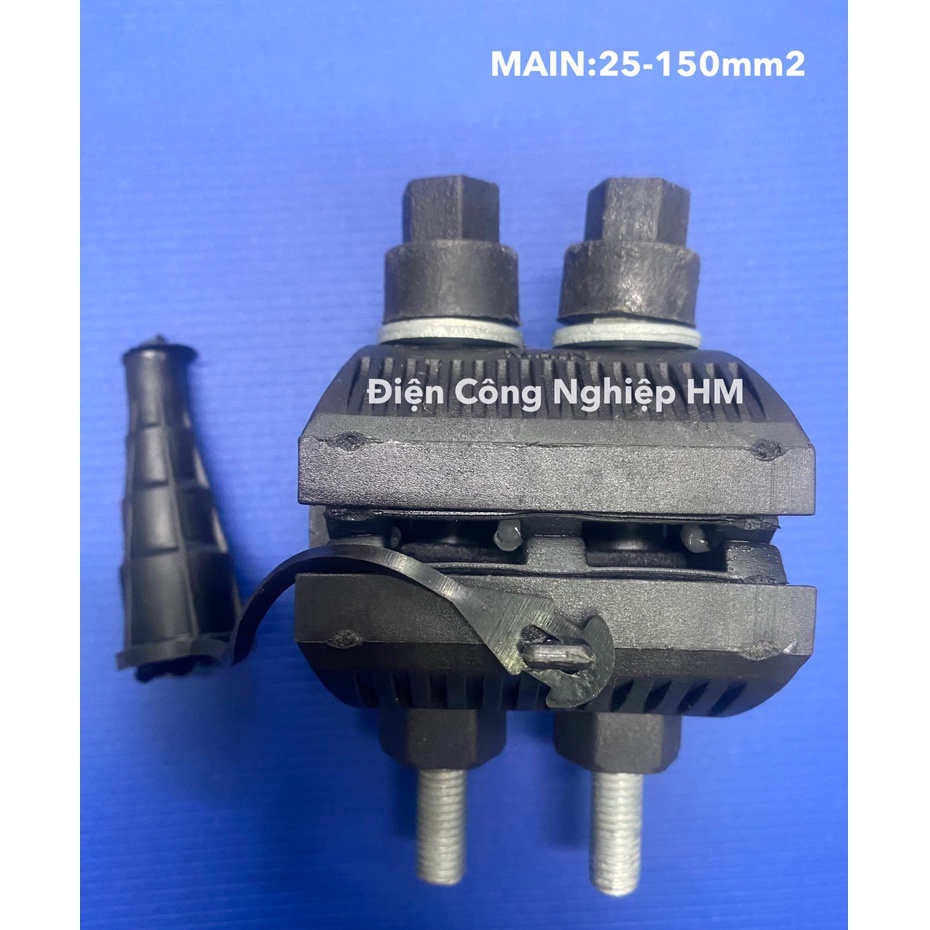 Ghíp nối cáp 2 bu lông TOT, Ghíp kẹp cáp đôi dùng cho cáp 25-120mm2 và 25-150mm2