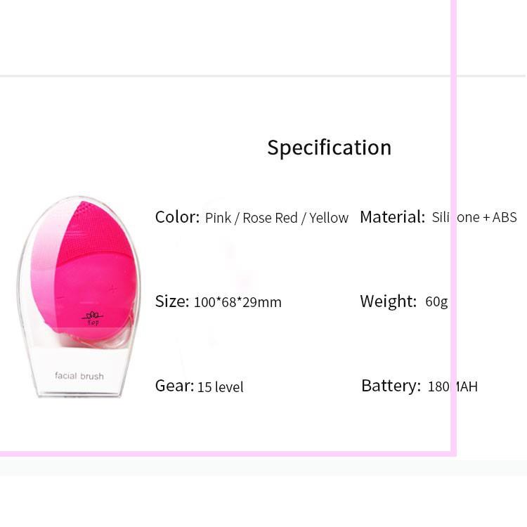 Máy Rửa Mặt  Cao Cấp Và Mát Xa Da Mặt Top Cho Da Nhạy Cảm. Đầu Chải Mềm Mại Đánh Bật Bụi Và Dầu - Beauty Top Spot | BigBuy360 - bigbuy360.vn