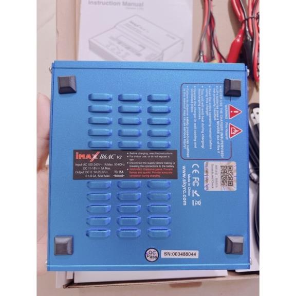 Bộ sạc imax B6 AC V2 chính hãng SKY sạc cân bằng và đo dung lượng pin ,ắc quy