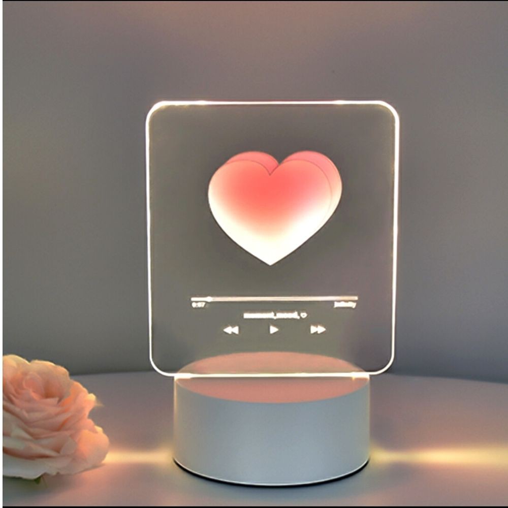 Đèn ngủ 3D cute 3 chế độ sáng trắng- vàng-vàng nhạt, làm quà tặng. Cắm điện trực tiếp 220V