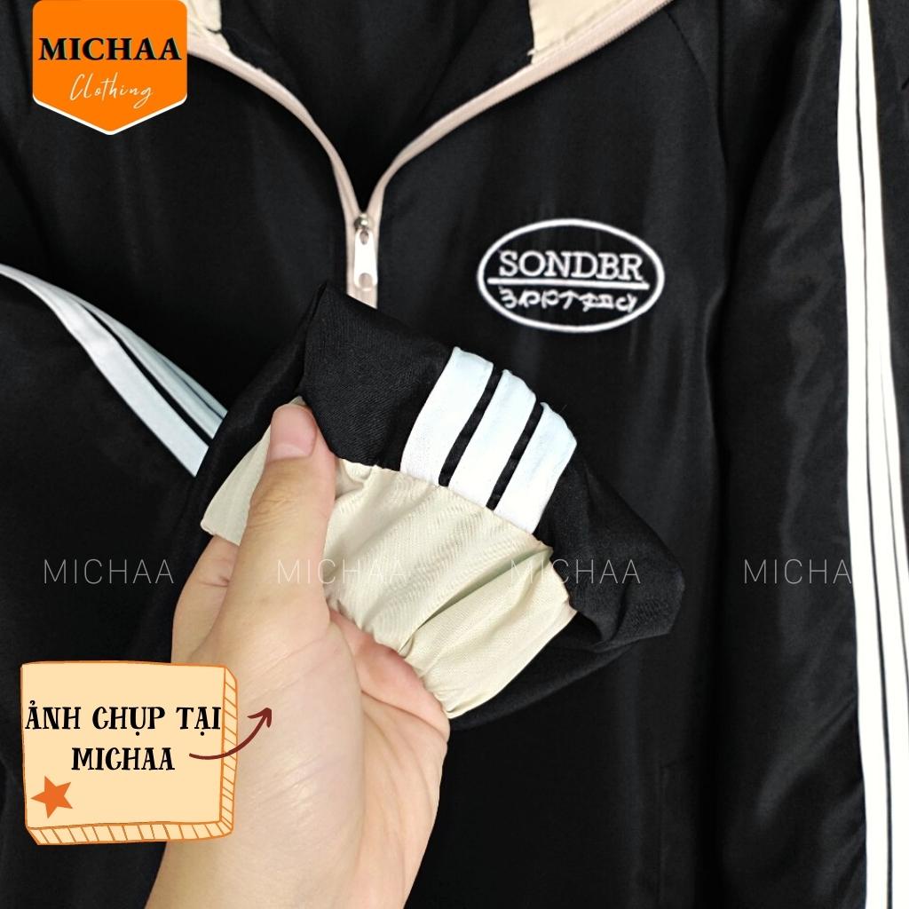 Áo Khoác Bomber Dù SONDBR Nam Nữ Ulzzang Unisex Kiểu Bóng Chày Form Rộng 2 Lớp - MICHAA