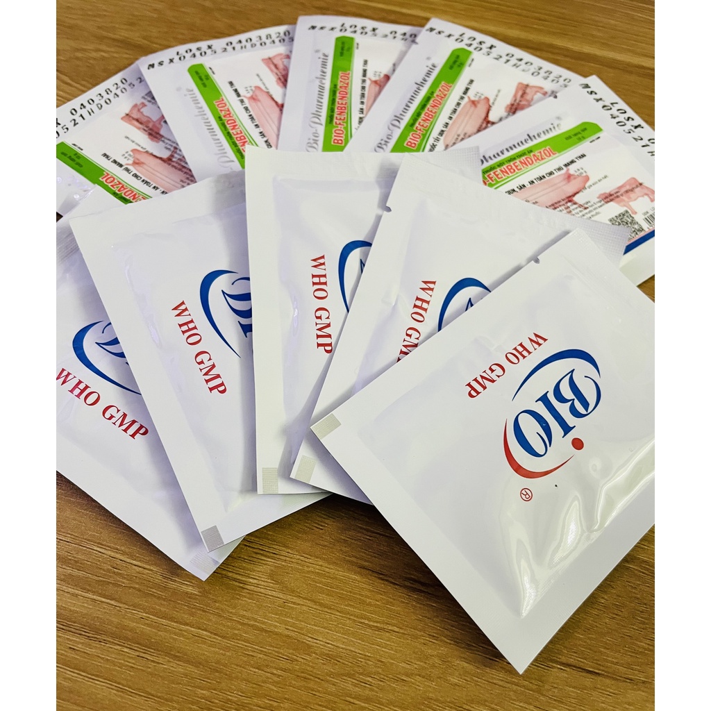 Men Bio Fenbendazol - Tẩy Giun Cho Động Vật Mang Thai