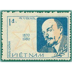 Tem sưu tập MS 361 Tem Việt Nam Kỷ niệm 110 năm ngày sinh V.I.Lê-nin 1980