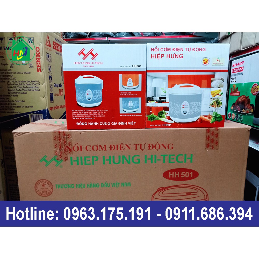 [Mã ELFLASH5 giảm 20K đơn 50K] Nồi Cơm Điện Hiệp Hưng 1.2L HH501/HH105 | BigBuy360 - bigbuy360.vn