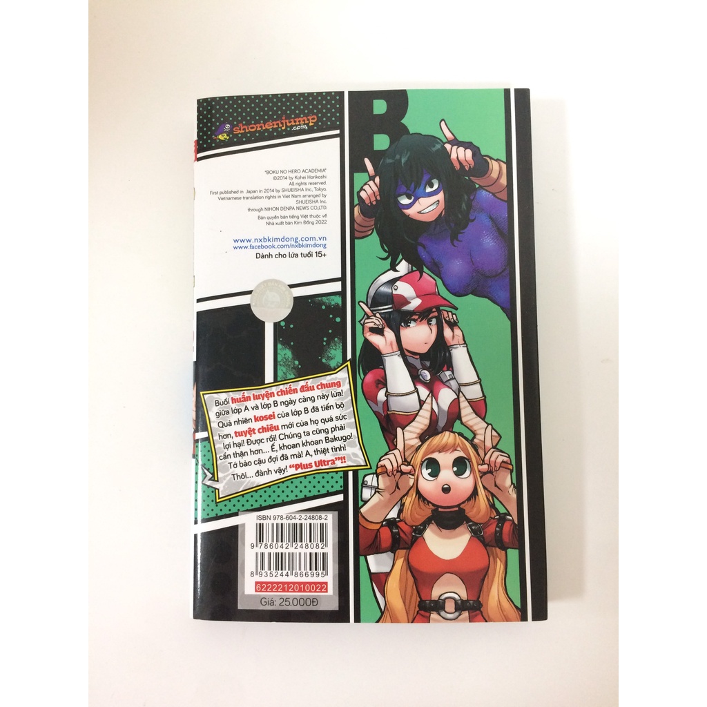 Sách - Học viên siêu anh hùng - Tập 22