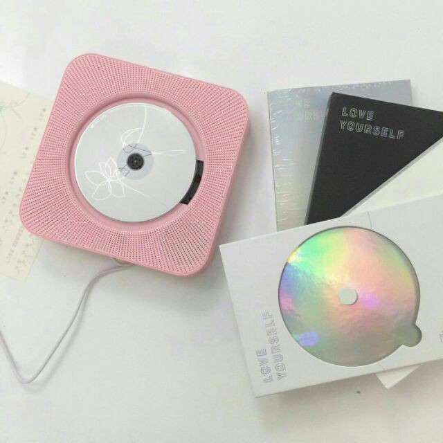 Ớ [Có sẵn/Sale rẻ]Máy phát nhạc treo tường CD Player kpop ...