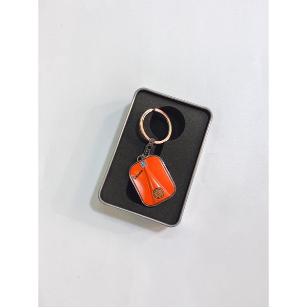 Combo móc khoá Vespa kèm bọc chìa khoá, hàng Thái lan bao đẹp