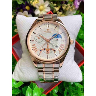 Đồng hồ nam cao cấp fngeen automatic fn2353 dây thép không gỉ